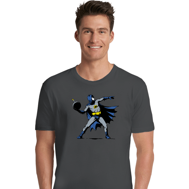 Daily_Deal_Shirts Premium Shirts, Unisex / Small / Charcoal Batsy