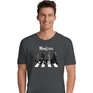 Daily_Deal_Shirts Premium Shirts, Unisex / Small / Charcoal The Monsters