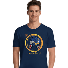 Load image into Gallery viewer, Daily_Deal_Shirts Premium Shirts, Unisex / Small / Navy Quick Hedgehog
