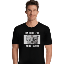 Load image into Gallery viewer, Shirts Premium Shirts, Unisex / Small / Black Zoom Cat
