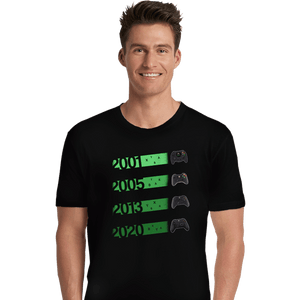 Shirts Premium Shirts, Unisex / Small / Black 2001 Controller