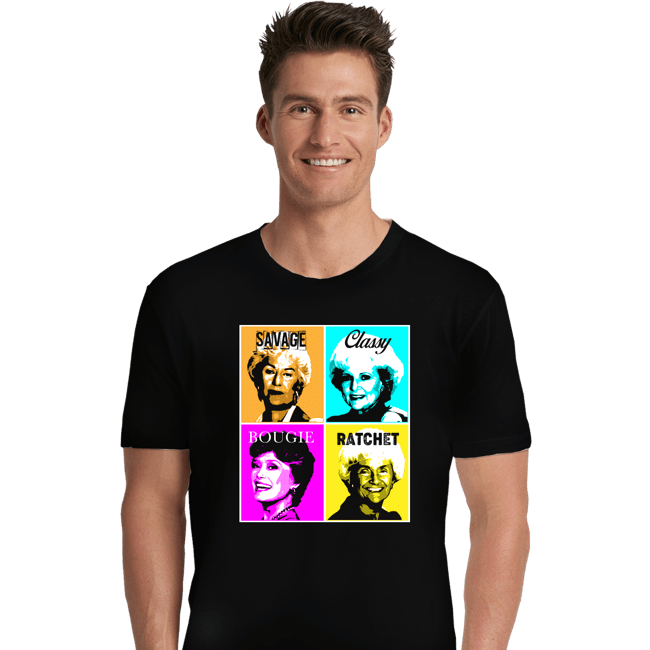 Secret_Shirts Premium Shirts, Unisex / Small / Black Golden Savages