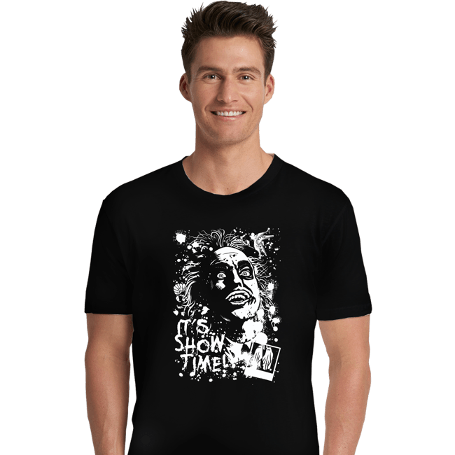Daily_Deal_Shirts Premium Shirts, Unisex / Small / Black Beetlejuice Splatter