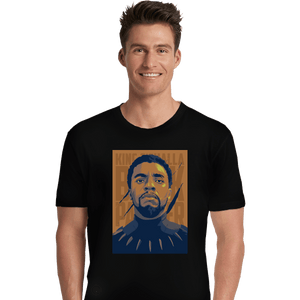 Shirts Premium Shirts, Unisex / Small / Black King T'Challa