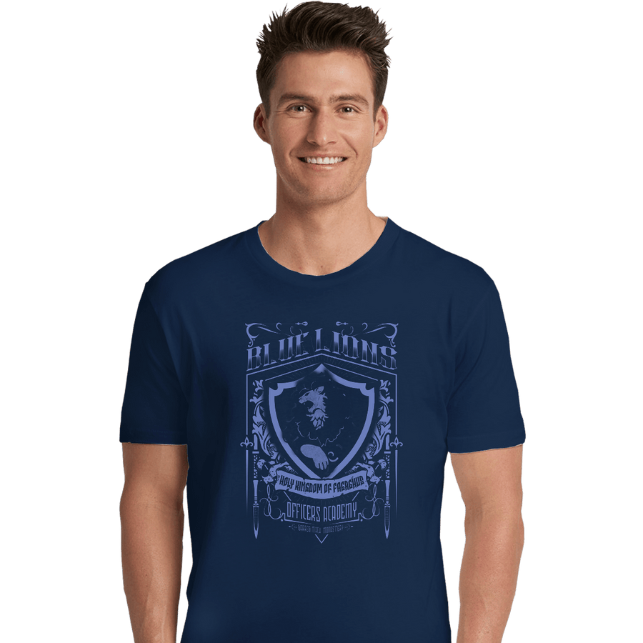 Shirts Premium Shirts, Unisex / Small / Navy Blue Lions Officers Academy
