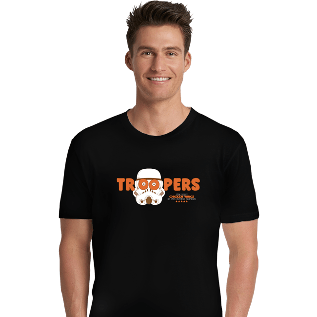 Shirts Premium Shirts, Unisex / Small / Black Troopers
