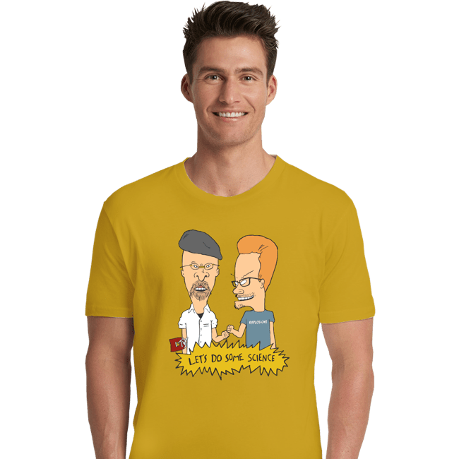 Shirts Premium Shirts, Unisex / Small / Daisy Let's Do Some Science