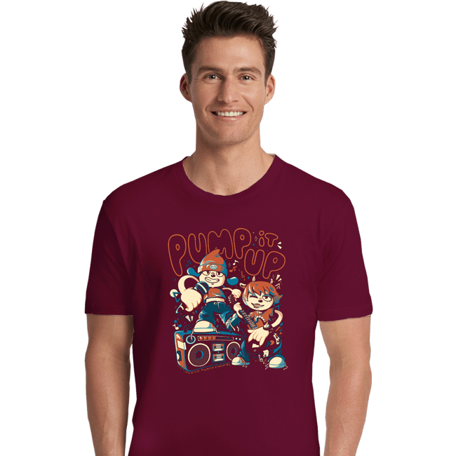 Secret_Shirts Premium Shirts, Unisex / Small / Maroon Pump It Up