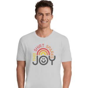 Shirts Premium Shirts, Unisex / Small / White This Shirt Sparks Joy