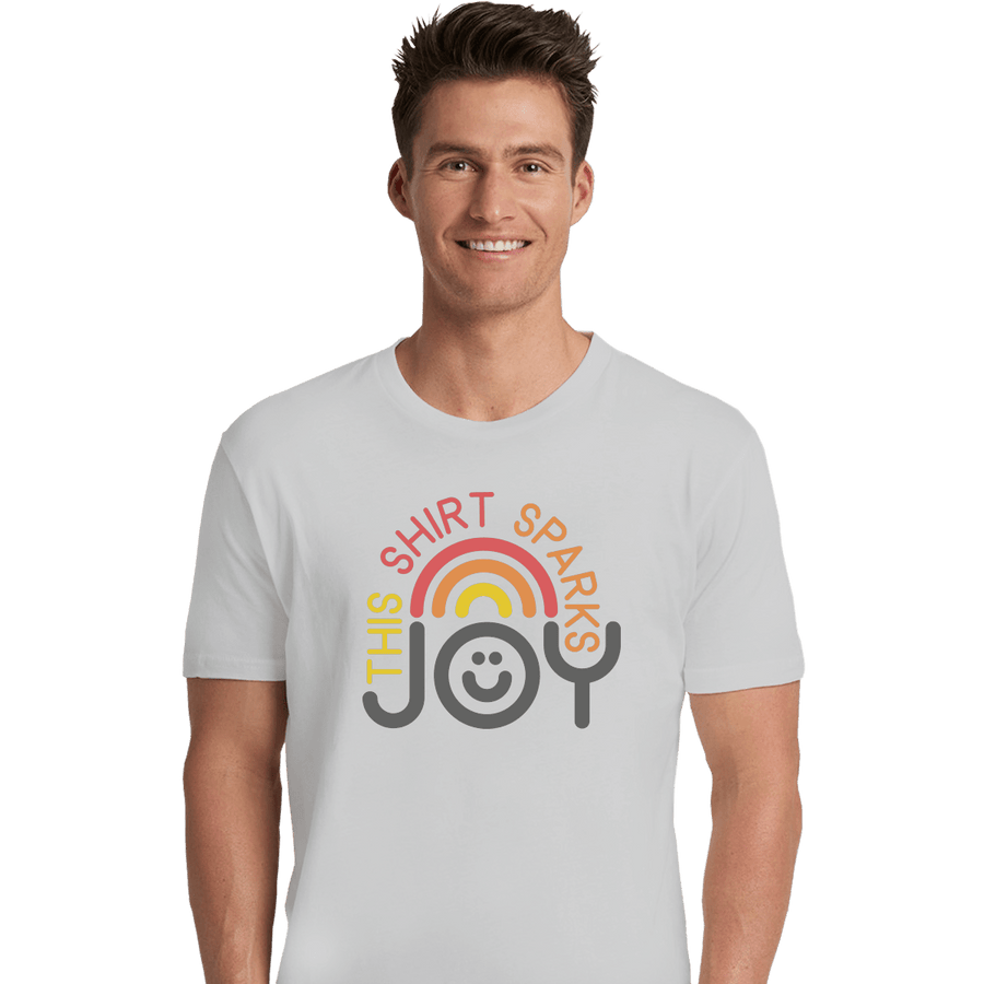 Shirts Premium Shirts, Unisex / Small / White This Shirt Sparks Joy