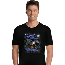 Load image into Gallery viewer, Secret_Shirts Premium Shirts, Unisex / Small / Black Van Gogh By The River

