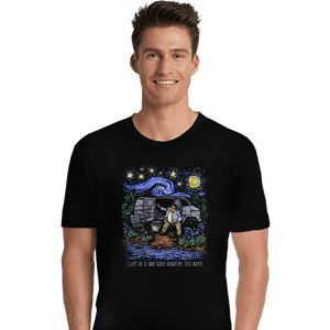 Secret_Shirts Premium Shirts, Unisex / Small / Black Van Gogh By The River