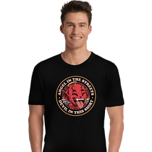 Load image into Gallery viewer, Secret_Shirts Premium Shirts, Unisex / Small / Black Angel In The Streets
