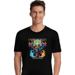 Shirts Premium Shirts, Unisex / Small / Black US Smash