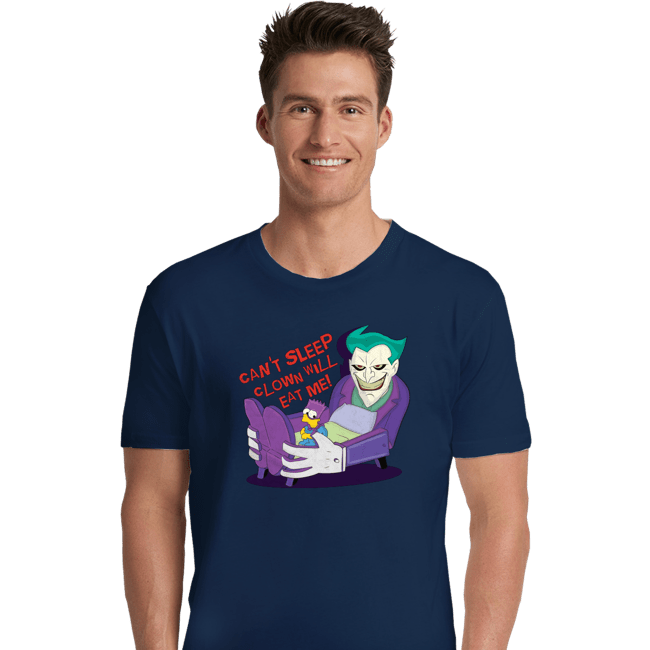 Secret_Shirts Premium Shirts, Unisex / Small / Navy Can't Sleep Clowns Will Eat Me