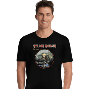 Daily_Deal_Shirts Premium Shirts, Unisex / Small / Black Hylian Maiden