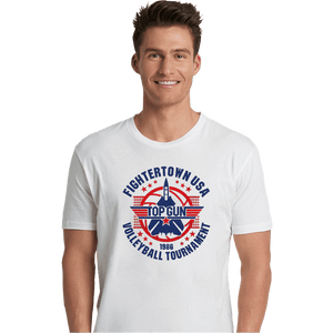 Shirts Premium Shirts, Unisex / Small / White Volleyball Tournament