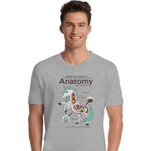Load image into Gallery viewer, Shirts Premium Shirts, Unisex / Small / Sports Grey Anatomy Of A Unicorn
