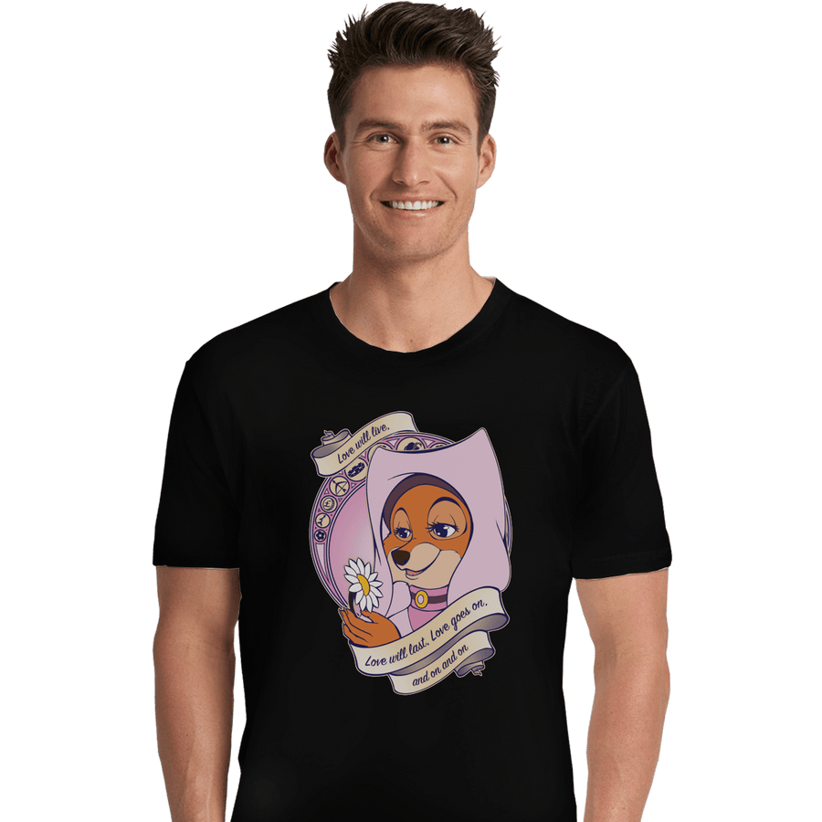 Shirts Premium Shirts, Unisex / Small / Black Love Will Last