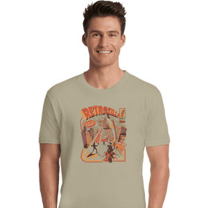 Shirts Premium Shirts, Unisex / Small / Natural Retro Phonezilla