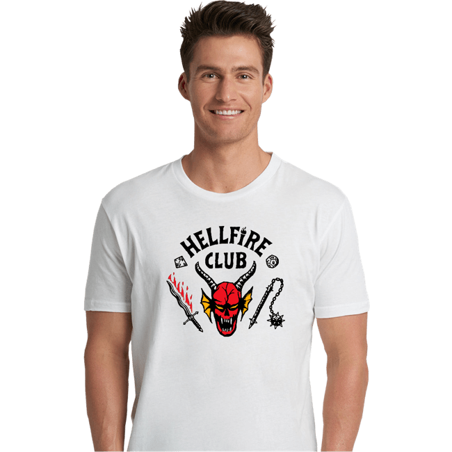 Secret_Shirts Premium Shirts, Unisex / Small / White Hellfire Club