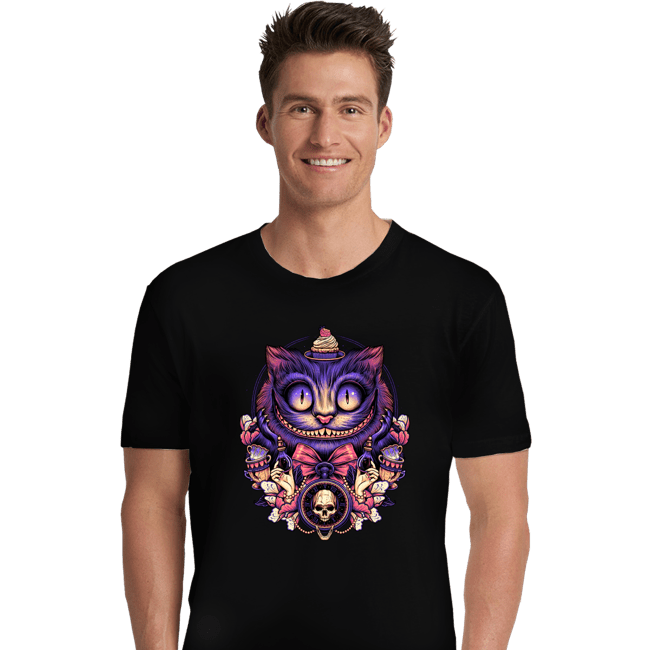 Daily_Deal_Shirts Premium Shirts, Unisex / Small / Black The Mysterious Smile