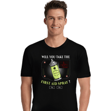 Load image into Gallery viewer, Secret_Shirts Premium Shirts, Unisex / Small / Black First Aid Spray
