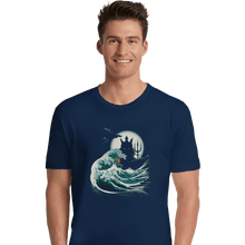 Load image into Gallery viewer, Shirts Premium Shirts, Unisex / Small / Navy The Wave Of Atlantis

