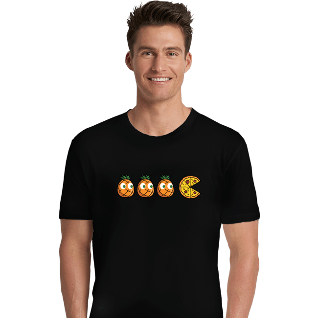 Daily_Deal_Shirts Premium Shirts, Unisex / Small / Black Pizza-Man!