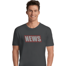 Load image into Gallery viewer, Shirts Premium Shirts, Unisex / Small / Charcoal NEWS

