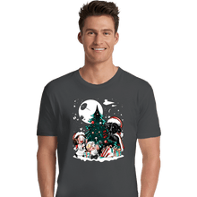 Load image into Gallery viewer, Daily_Deal_Shirts Premium Shirts, Unisex / Small / Charcoal Christmas In The Stars
