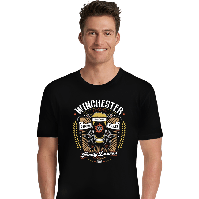 Secret_Shirts Premium Shirts, Unisex / Small / Black Beers And Demons