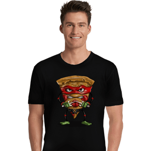Shirts Premium Shirts, Unisex / Small / Black Ninja Pizza