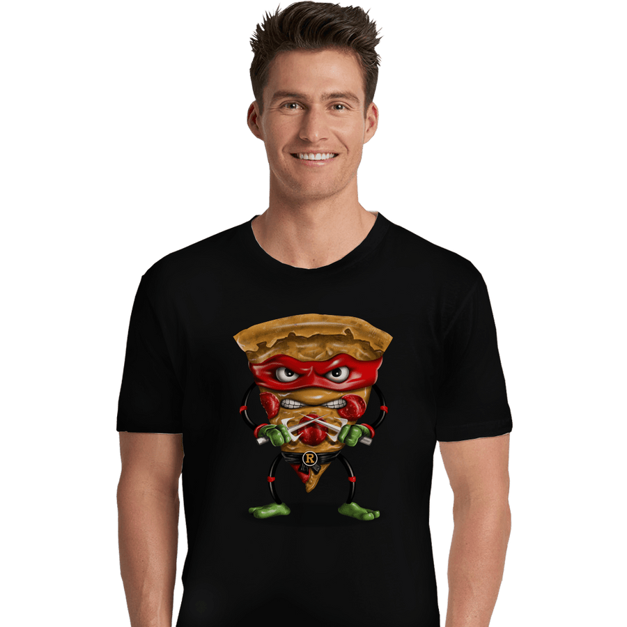 Shirts Premium Shirts, Unisex / Small / Black Ninja Pizza