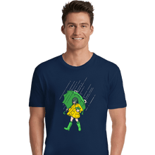 Load image into Gallery viewer, Secret_Shirts Premium Shirts, Unisex / Small / Navy Frog Girl
