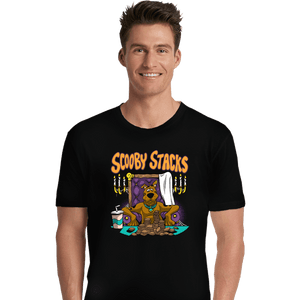 Daily_Deal_Shirts Premium Shirts, Unisex / Small / Black Scooby Stacks