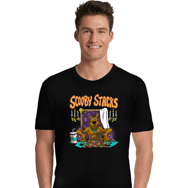 Daily_Deal_Shirts Premium Shirts, Unisex / Small / Black Scooby Stacks