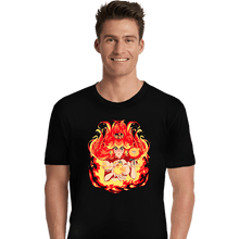 Load image into Gallery viewer, Daily_Deal_Shirts Premium Shirts, Unisex / Small / Black Peach Fire

