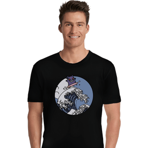 Shirts Premium Shirts, Unisex / Small / Black Surfing Gengar