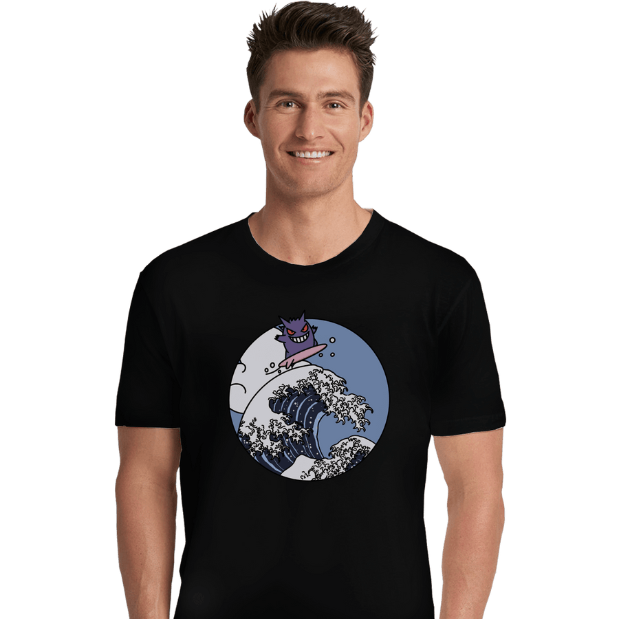 Shirts Premium Shirts, Unisex / Small / Black Surfing Gengar