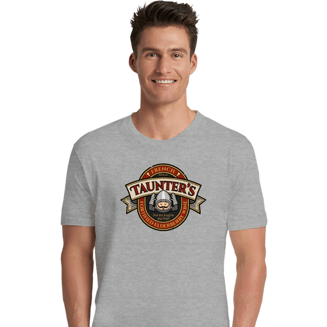 Daily_Deal_Shirts Premium Shirts, Unisex / Small / Sports Grey Taunter's Wine