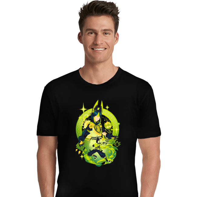 Shirts Premium Shirts, Unisex / Small / Black Verdant Strider Tighnari
