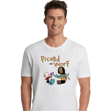 Load image into Gallery viewer, Daily_Deal_Shirts Premium Shirts, Unisex / Small / White Picard And Worf

