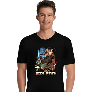 Shirts Premium Shirts, Unisex / Small / Black Jedi Path