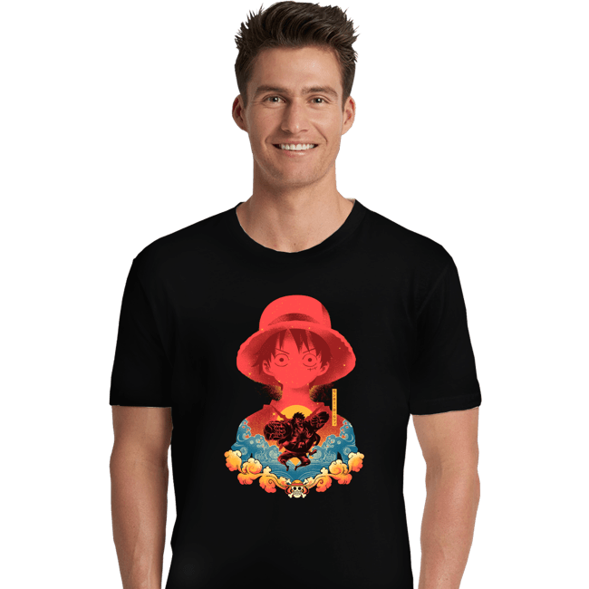 Shirts Premium Shirts, Unisex / Small / Black Luffy Shadow
