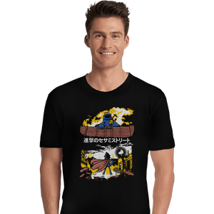 Secret_Shirts Premium Shirts, Unisex / Small / Black Attack On Sesame Street