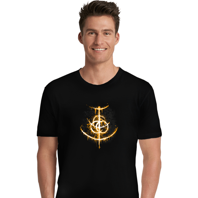 Daily_Deal_Shirts Premium Shirts, Unisex / Small / Black Tarnished Glow