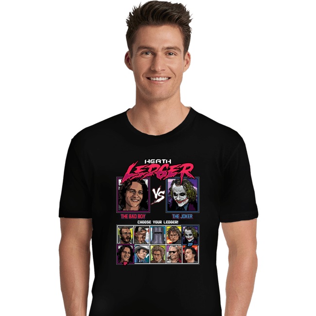 Daily_Deal_Shirts Premium Shirts, Unisex / Small / Black Ledger Fighter