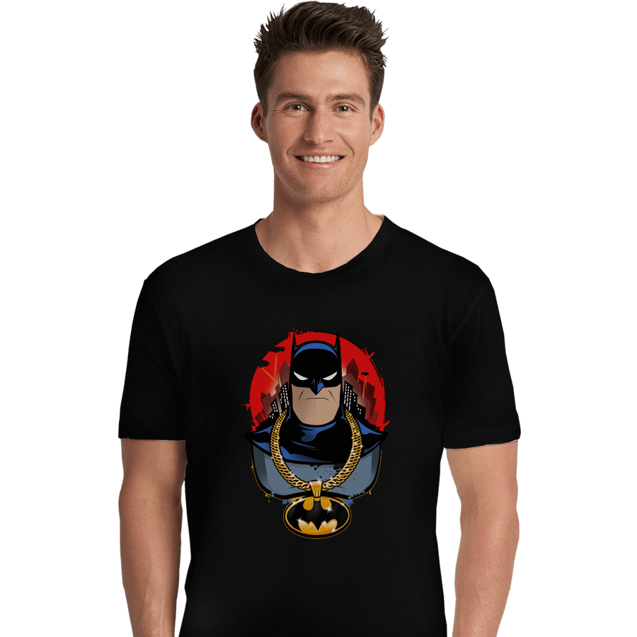 Shirts Premium Shirts, Unisex / Small / Black Dark Knight Drip