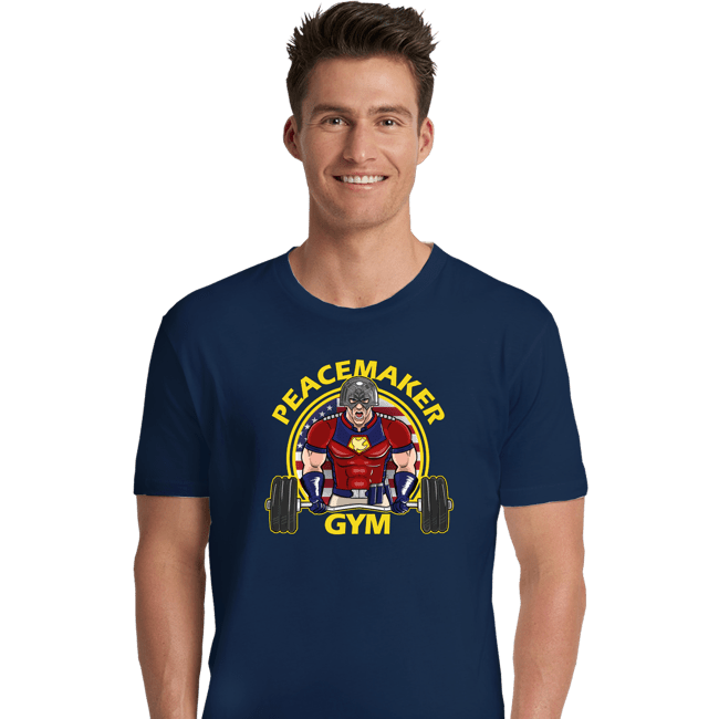 Daily_Deal_Shirts Premium Shirts, Unisex / Small / Navy Eagly Gym